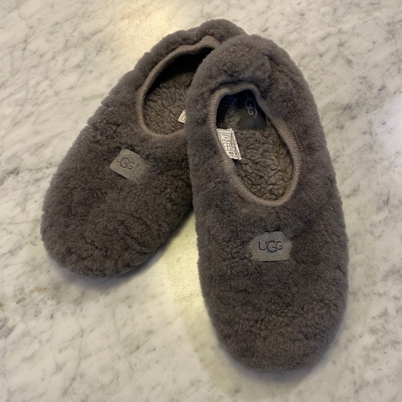 ugg birche slippers grey